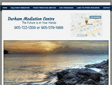 Tablet Screenshot of durhammediationcentre.org